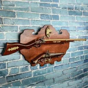 빈티지 장식품 서부 레트로 카페 총잡이 모형 인테리어