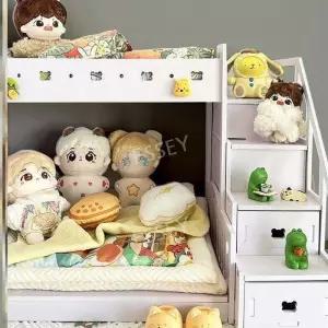인형가구 풀세트 계단 2층침대 20cm인형침대 전시