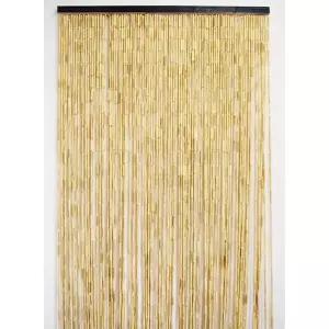 천연 대나무 원목 방충 방수 빈티지 문커튼 스타일 구슬