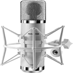 SUNTOK FET 콘덴서 마이크 프로페셔널 XLR 스튜디오 34mm 대형 다이어프램 카디오이드 컴퓨터 게이밍 PC