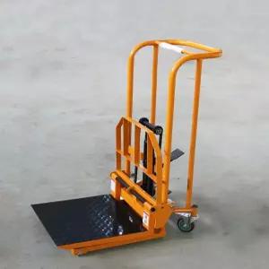 수동 지게차 운반기 포크 핸드 핸들 유압 풋펌프 발