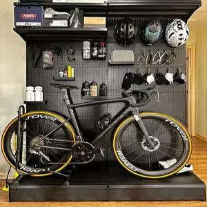 자전거거치대 벽면수납장 보관대 픽업트럭 칸패드 고정걸이 타공스탠드