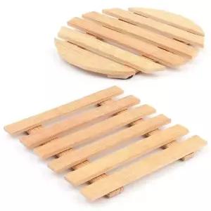 원목받침대 냄비 받침대 원목 나무 받침 캠핑 뚝배기 찌개