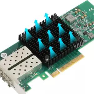 듀얼 SFP+ 10G 서버 랜카드 PCI-E x8 NX1343 SFP랜카드 듀얼랜카드 pci랜카드