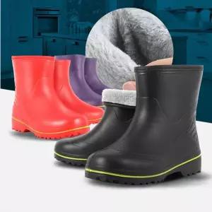 방한 털장화 낚시화 선상 갯바위 물장화 주방용 작업화 고무 반장화 방수화