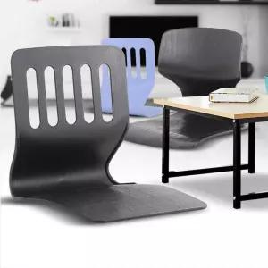 플라스틱 좌식의자 국산 사출 낮은 등받이 보조 거실 식당용