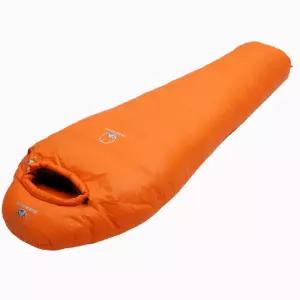 겨울 동계 구스다운 슬리핑백 캠핑 침낭 경량 백패킹