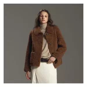 하객룩 리오벨 25FW 호주산 프리미엄 양모 100% 하프코트