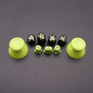 For XBOX 호환 호환 Series X S Core Controller Thumbsticks Caps ABXY View Menu Share Buttons Mod Kit