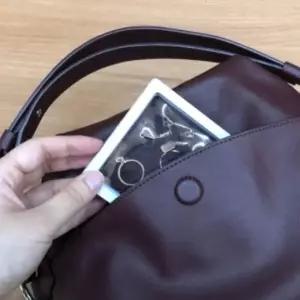 투명액자 미니액자 커버 화이트 돌반지보관함