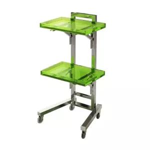 미용카트 미용실 트롤리 철제 미용웨건 주방카트 접이식