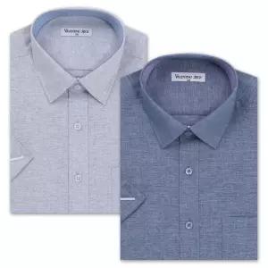 브리치 그레이캣 / 빅사이즈와이셔츠 여름 정장 출근룩 남자반팔셔츠1248932