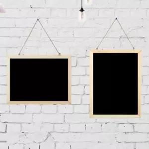 [문구/오피스] 메모 벽걸이 메뉴판 카페 칠판 블랙 50X70cm 특대형