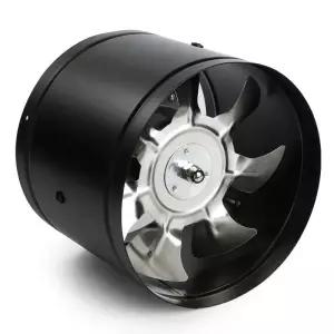 야외 환풍기 태양열 환기 배기팬 태양광 덕트 후드팬