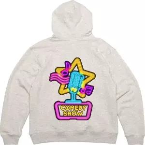 [RIZPICK]후드집업 뒷면 프린트티셔츠 코메디 SHOW 네온