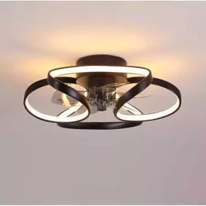 실링팬 조명 거실 작은 저소음 씰링 선풍기 침실 공기 전등