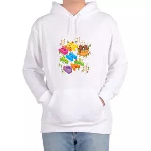 [RIZPICK]후드티 오트밀색상 전사이즈 3D글자 입체형글자