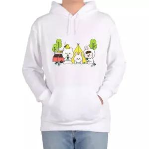 [RIZPICK]후드티 오트밀색상 전사이즈 곰돌이 토끼 캐릭터