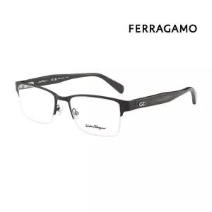 페라가모 명품 안경테 SF2222 002 스퀘어 메탈 여자 남자 안경