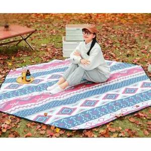 육각텐트매트 육각형 돗자리 야외 봄나들이 캠핑 매트 휴대용