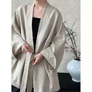 여사친 롱 가을 캐주얼 트렌치코트 러블리 카디건 스트랩 도포 솔리드 다올3