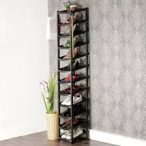 조립식 다용도 신발장 12단 소형) 정리 정돈 간편 이동 활용