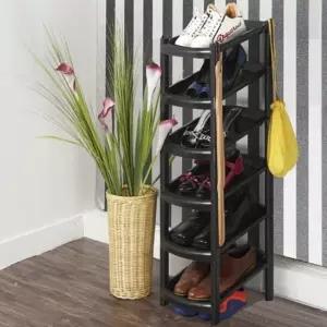 조립식 다용도 신발장 6단 소형) 정리 정돈 간편 이동 활용