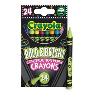 업위드 크레욜라 크레용 색지전용 24색 크래욜라