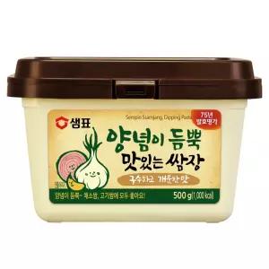 (1+3) 샘표 양념이 듬뿍 맛있는 쌈장, 500g, 1개  4Set