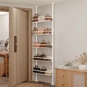 슬림 가방진열장 문뒤 틈새 옷장 수납장 정리