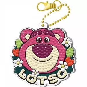 [RIZPICK]TBZ 디즈니 토이스토리 랏소 베어 (키링) 보석십자수 만화보석십자수