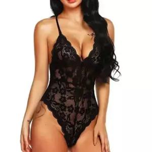 섹시슬립 레이스 바디수트 F006899_올인원슬립