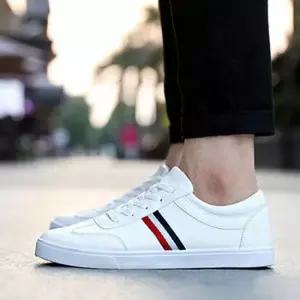 남자테슬로퍼 남자 화이트 운동화 캐주얼 스니커즈 심플 단화