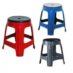 야외 플라스틱 편의점 간이 파라솔 행사 의자 1개 야외의자 파라솔의자 편의점의자