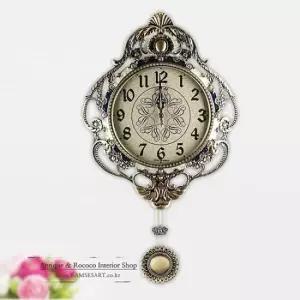 C902추 아이보리 080215949 무소음 선물 양면시계 모던시계 앤틱시계