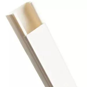 [RIZPICK]전선 몰딩 사각 중형 선정리 쫄대 23mm 1M 2P 백색 랜선 인테리어 커버