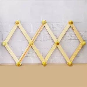 원목자바라 벽부착옷걸이 2개 모자걸이 나무옷걸이 벽부착옷걸이