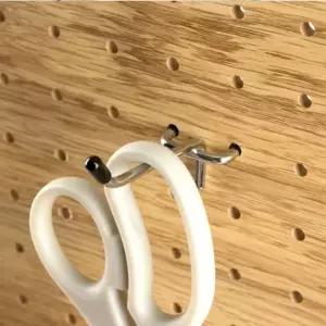 아트사인 1131 빈티지보드 후크T 검정) 4개입 우드타공판 벽면수납함 수납함