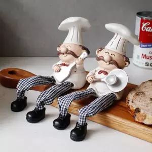 [RIZPICK]카페 레스토랑 귀여운 장식 인형 2종 주방장 인형장식 탁자꾸미기