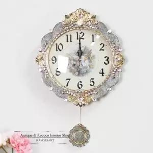 제니퍼TB3001 무소음 펄 080215974 무소음 선물 양면시계 모던시계 앤틱시계