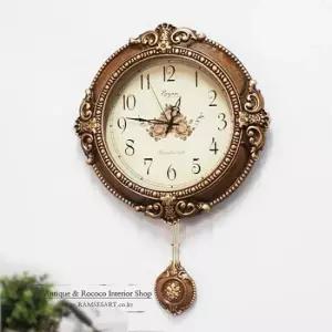 뚜아르 무소음 골드 070215927 추벽시계 무소음 선물 양면시계 모던시계 앤틱시계