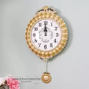 썬플라워추 무소음 골드 080215971 추벽시계 무소음 선물 양면시계 모던시계 앤틱시계