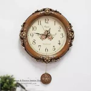 골드로잔느 무소음 070215926 무소음 선물 양면시계 모던시계 앤틱시계