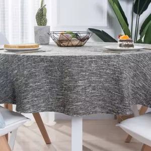 린넨 패브릭 원형 식탁보 테이블보 2인용 4인용 원형식탁보 린넨식탁보 2인용식탁보