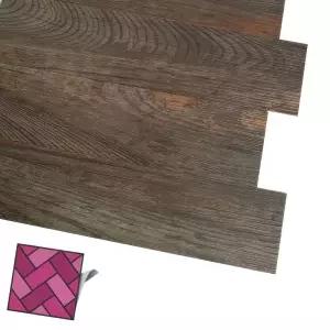 붙이는타일 접착식 주방 벽타일 두께4T 나무무늬 WJ70 벽체 욕실 시트지