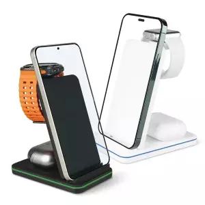 나비 NV16-TRIOZ10 3in1 아이폰 갤럭시워치 애플워치 무선충전기 거치대