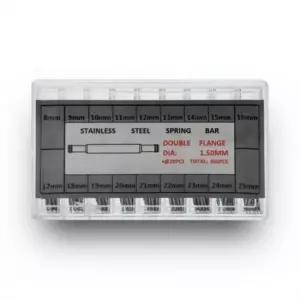 스프링바 25mm 총 바넷봉 360개 8mm 세트 스텐레스 스