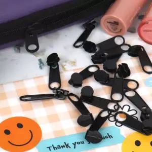 로컬코리아 금속 지퍼머리 블랙 3호 20P 자크수선