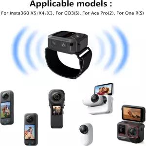 디지털 카메라가방 STARTRC GPS 블루투스 원격 제어 무선 손목시계 컨트롤러 Insta360 X5 X4 X3 Ace Pro 2