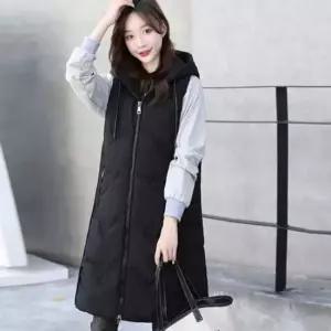 남자안경테 롱패딩 조끼 3color 코디 집업 후드 겨울